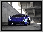 Lamborghini Aventador, Niebieski, Metalik